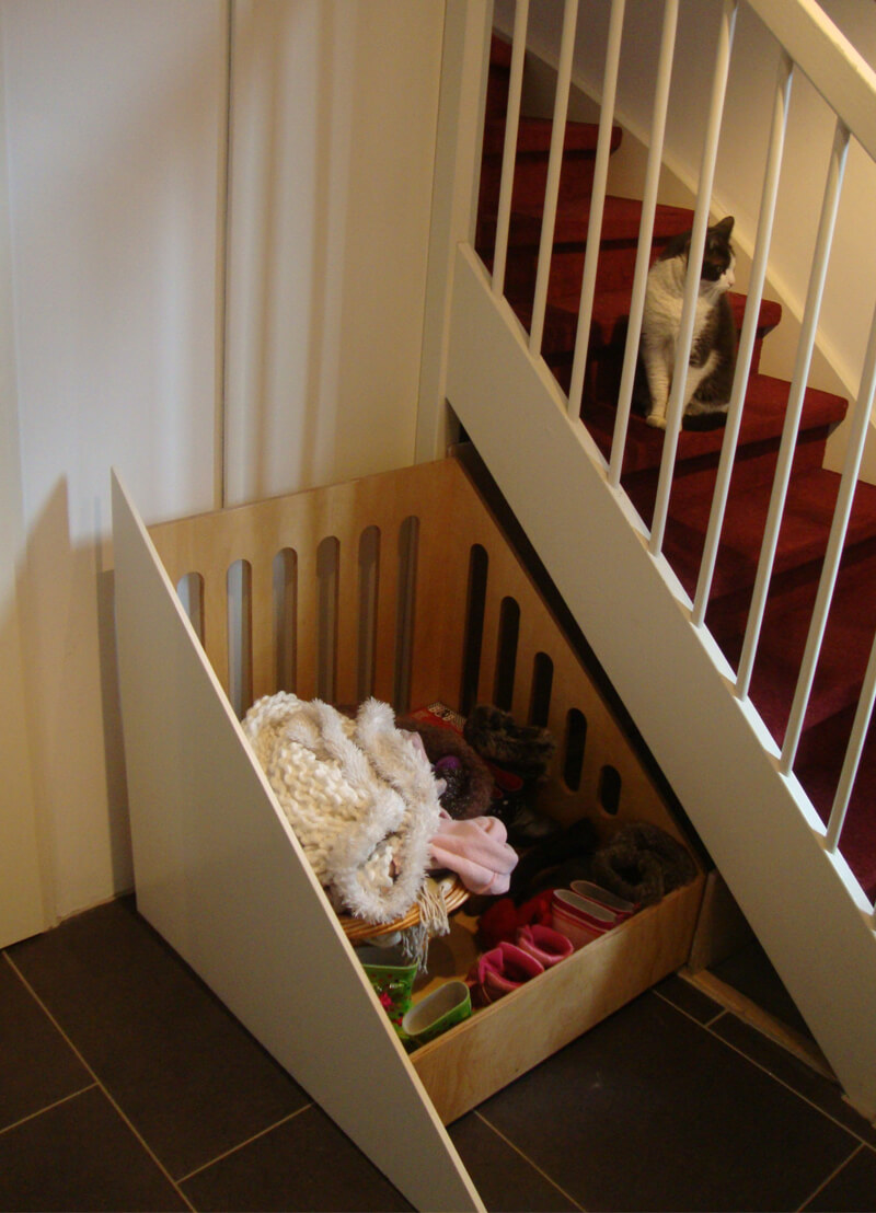 Opbergkast onder de trap