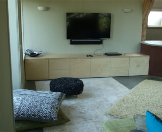 dressoir in berken multiplex 1